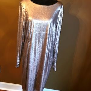 Kardashian Kollection, Size 20W, Gold Dress